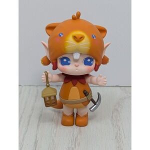Rolife Suri Kingdom of Elves Series Miner figure beaver hat lantern pickaxe